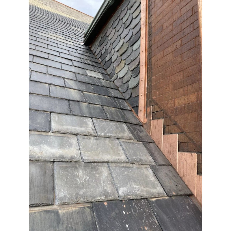 Vermont New Natural Slate Tile Roofing Gray Green 1” Thickness
