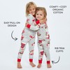 HonestBaby 1-Piece Family Matching Holiday Pajamas Organic Cotton for Men,