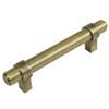 Cosmas® 161-3.5BAB Brushed Antique Brass Contemporary Bar Cabinet Handle Pull