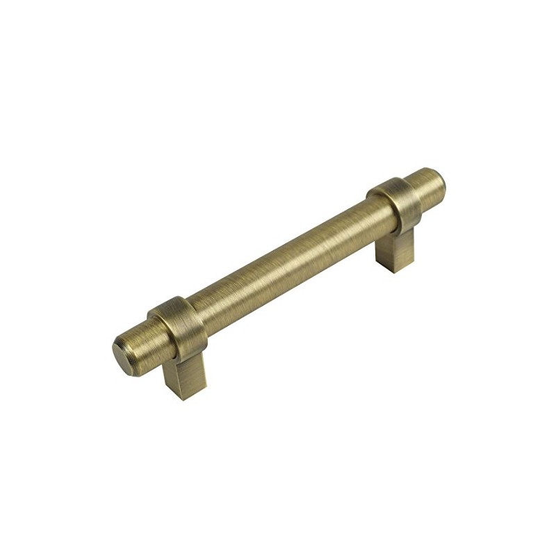 Cosmas® 161-3.5BAB Brushed Antique Brass Contemporary Bar Cabinet Handle Pull