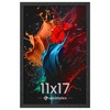 upsimples 11x17 Picture Frame, Wall Gallery Photo Frames with Engineered