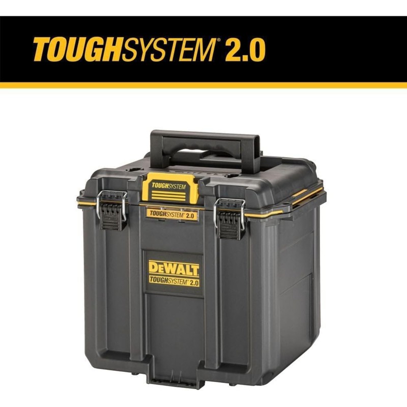 DEWALT TOUGHSYSTEM 2.0 Compact and Durable Deep Toolbox with Removable