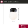 Paulmann 71071 LED Ceiling luminaire Selection Bathroom Gove IP44 3000K