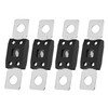 X AUTOHAUX 4 Pcs 150A Nickel Plated ANL Fuses for