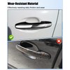 EMIHO Rear Left Exterior Door Handle Fit for Toyota Avalon
