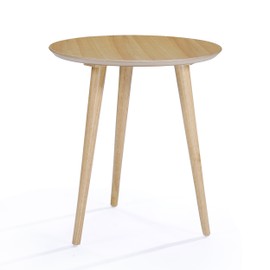 Christopher Knight Home Evangeline Finished End Table w/Faux Wood Overlay (Natural Oak)