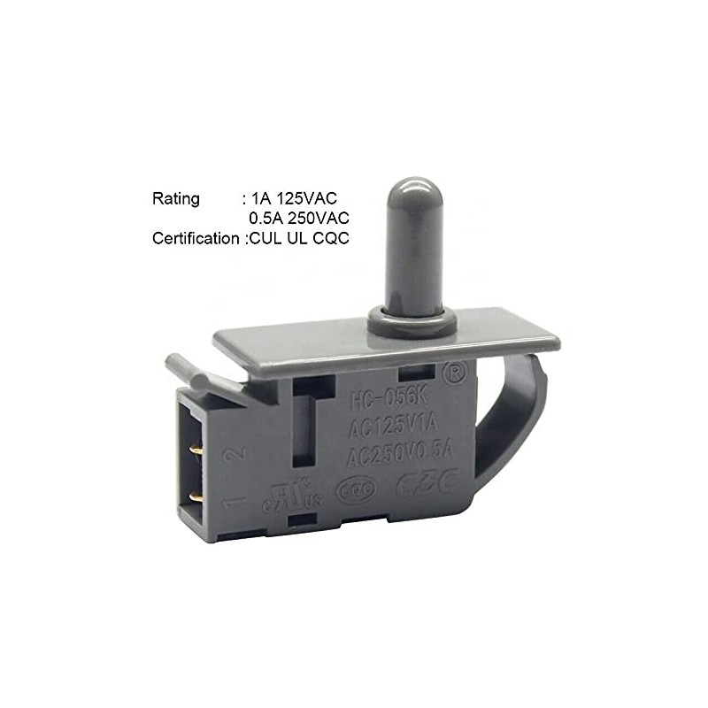 Refrigerator door light push button switch HC-056K