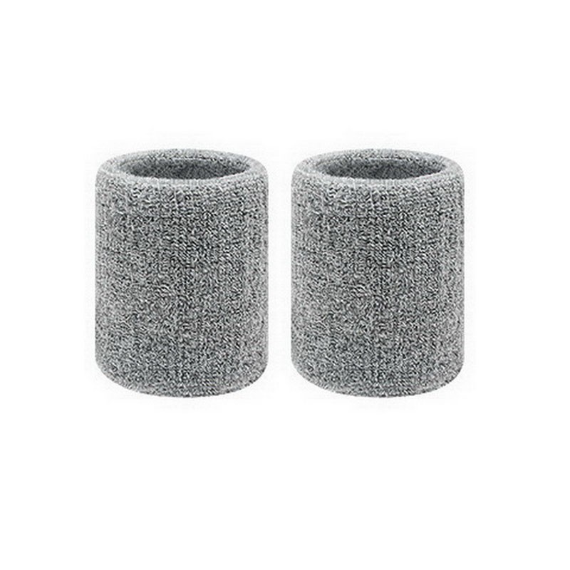 Sports Wrist Sweatbands for Workout – Soft Stretch Knit Sweat