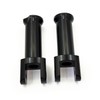 1 Pair Passenger FootPeg Support Bracket Kit For Harley Softail