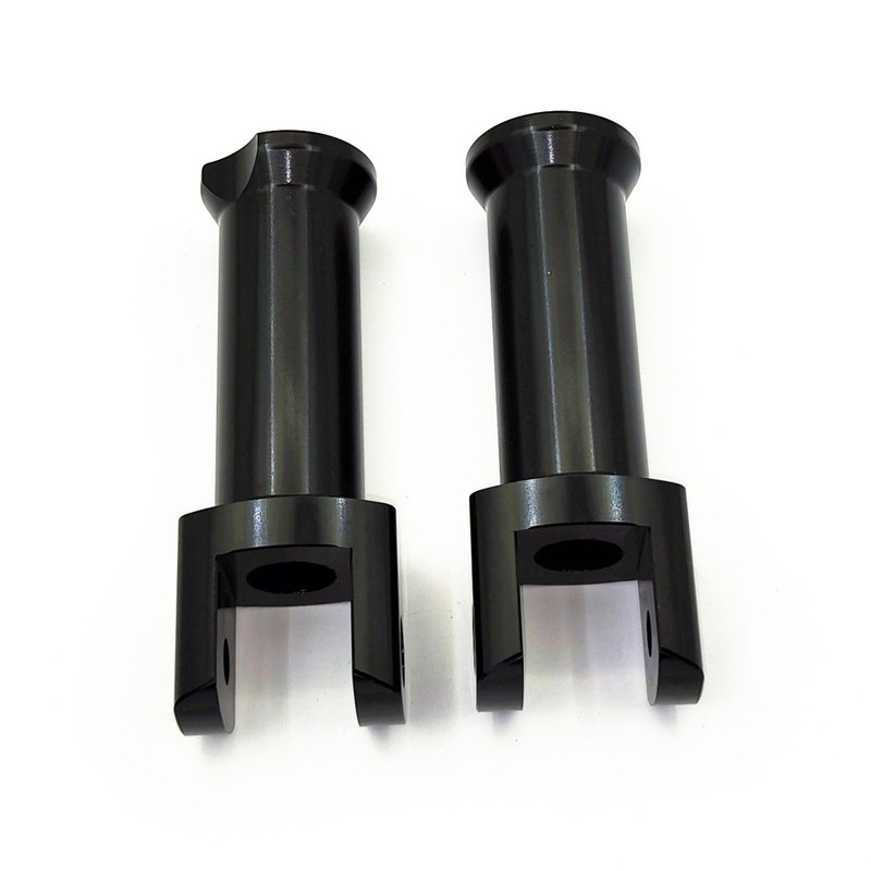 1 Pair Passenger FootPeg Support Bracket Kit For Harley Softail