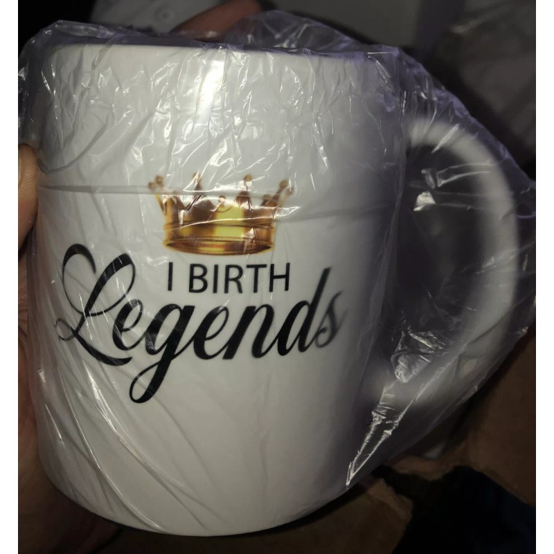 I Birth Legends Mug Brand New