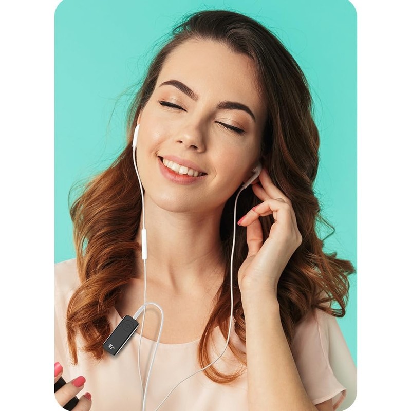 Bluetooth Transmitter Jack Bluetooth Adapter, 2 in 1 Bluetooth 5.3