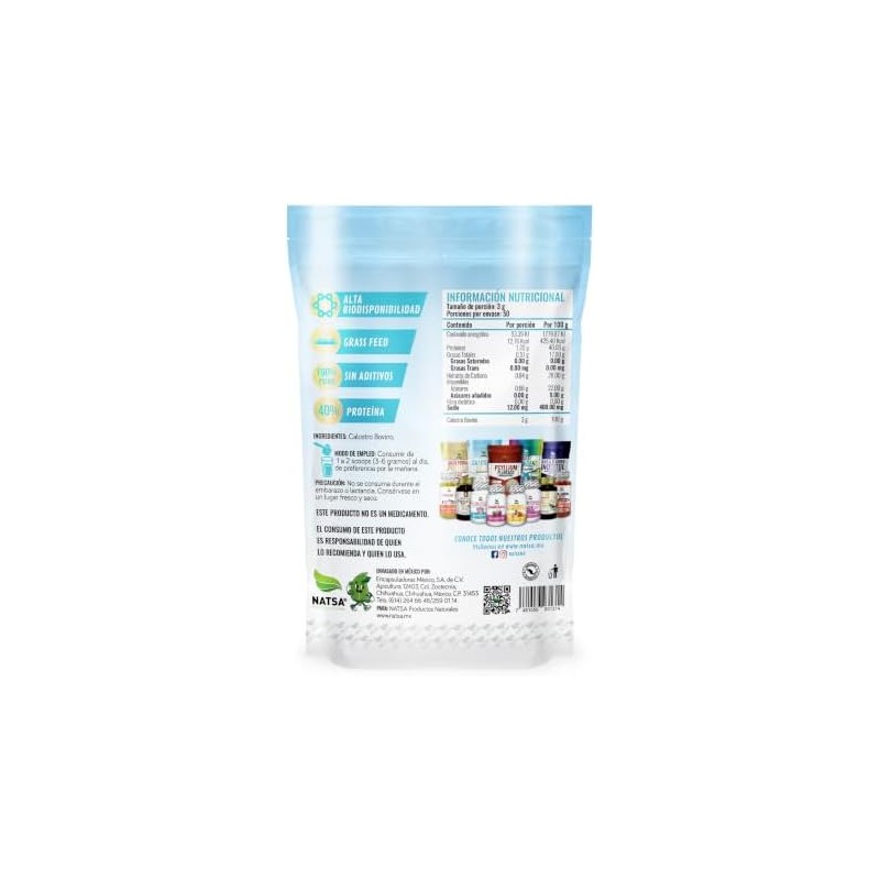 NATSA Calostro Bovino Polvo 150 g