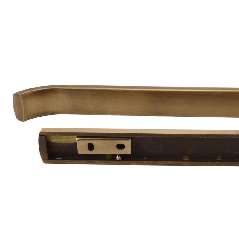 Wall Mounted Towel Rack Stainless Steel Retro Style Space Saving