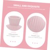 BIUDECO 1Pc Chic Pink Ceramic Flower Vase for Home Decor