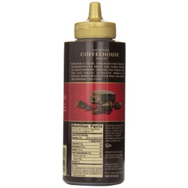 Torani Puremade Sauce, Dark Chocolate Flavor, Squzzee Bottle, GMO Free & Gluten Free, 16.5 Oz. 468g