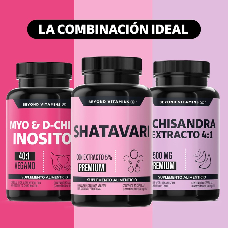 Beyond Vitamins | Shatavari 1000 mg con extracto al 5%