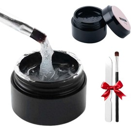 Gel Fortalecedor y Protector de Uñas con Extractos Orgánicos, Cuidado Profesional para Manos y Pies (1, Normal)
