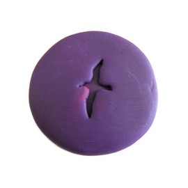 soap stamps pottery stamps small bird flying