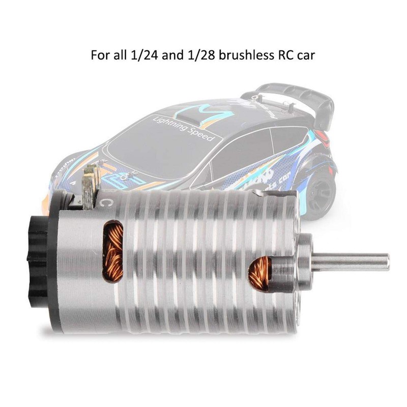 RC Motor, Rocket MINI-Z 7500KV 2 Pole Brushless Motor for