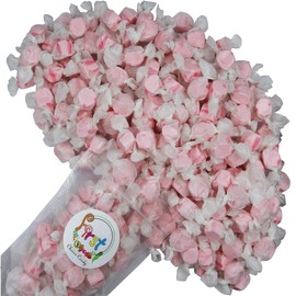 Variety Gourmet Saltwater Taffy (Pink Bubble Gum, 1 Pound)