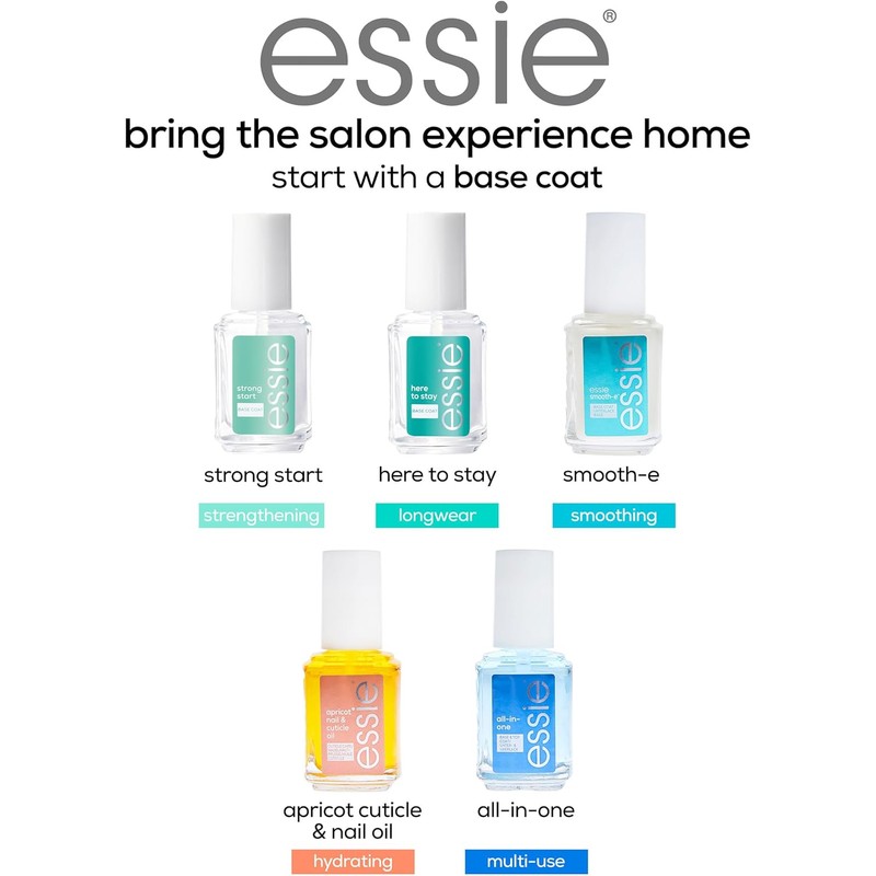 essie Strong Start Nail Strengthening Base Coat, 0.46 Ounce