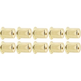 Don-Jo TS-100 Thimble Strike, Brass Plated, 1" Diameter (Pack of 10)