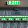Vaileal Emergency LED Exit Sign Bulkhead: IP65 5W Emergency LED