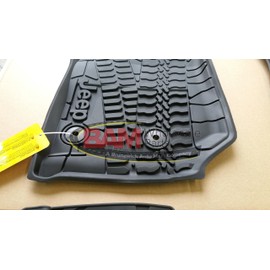 2016-2017 Jeep Wrangler 4 Door Unlimited Slush Mats Front and Rear Set of 3 OEM Mopar