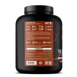 JNX SPORTS The Curse! Ultra Premium Whey Protein Powder Double Chocolate 5lb | 25g Protein Per Serve, Primary Source Whey Isolate