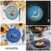 Wrova Wheat Straw Dinner Plates 10 Inch Unbreakable Set of