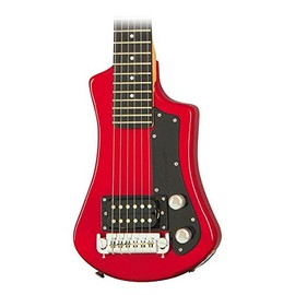 Hofner 6 String Electric Guitar, Right Handed, Red (HCTSHRO)