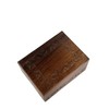 Indian Glance Wooden Urn Box - Urn for Human Ashes