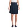 Lands' End Uniform Box Pleat Skirt Top of Knee Classic