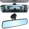 LivTee Rear View Mirror, Universal 9.5' (241mm) Wide Angle Panoramic