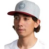 RVCA Mens Sport Va Patch Snapback - Heather Grey |