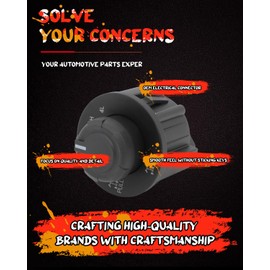 CCIYU 4x4 4WD E-Locker Override Control Switch Fit 2009-2014 for Ford F-150 AL3Z-14B166-BA CL3Z-14B166-EA