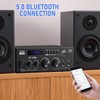 Facmogu BT-398A Stereo Digital Audio Amplifier, Max 450Wx2 HiFi Sound