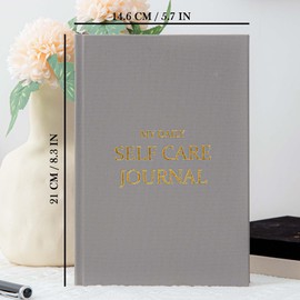 Self Care Journal, Gratitude Journal for Women & Men, A5 Daily Journal, Mental Health Journal, Journal for Women with Self Reflection Prompts, Personal Development Journal, Mindfulness, Planner