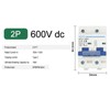 PRACTINET Pastilla Interruptor Termomagnético 80Amper 2p CD Solar - Mini