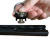 Heavy-Duty L Track Tie Down System, Includes 1Pcs 1ft L-Track
