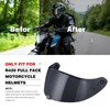 VCOROS R420 Helmet Shield -R420 Motorcycle Helmet Visor Face Shield