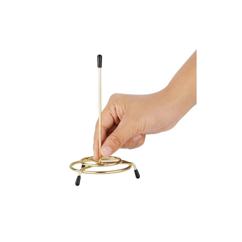 Receipt Spike Metal Bill Holder 6" high - Professional Straight