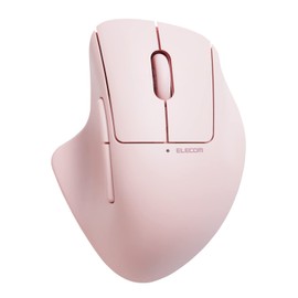 Elecom M-SH30BBSKPN Wireless Mouse, SHELLPHA Bluetooth Mouse, Silent, Antibacterial, 5 Buttons + Tilt Wheel, Pink