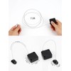 EKZ 7.5 ft Retractable Remote Control Cable Tether Lock with