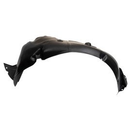 TRQ TRQ Front Left Inner Fender Liner Black Drivers Side Compatible with 2013 Hyundai Veloster HY1248151