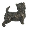 Art Deco Bronze West Highland Terrier Dog Sculpture