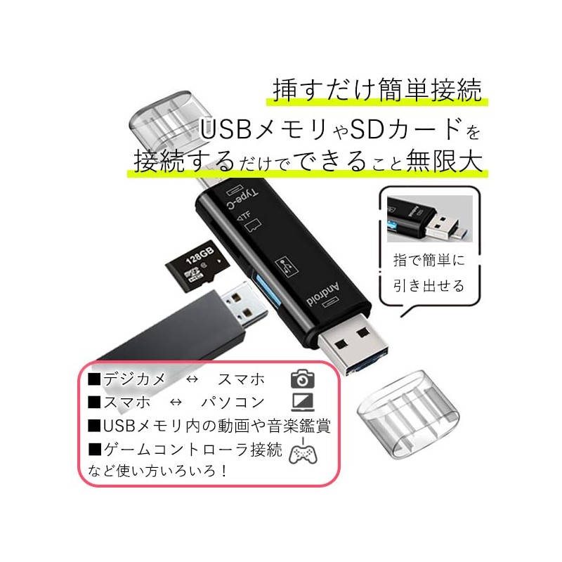 Remarks Japan usb Type-C Card Reader 5 in 1 Multi