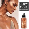 HOSAILY Body Glitter Spray, Bronze Body Shimmer Spray for Face
