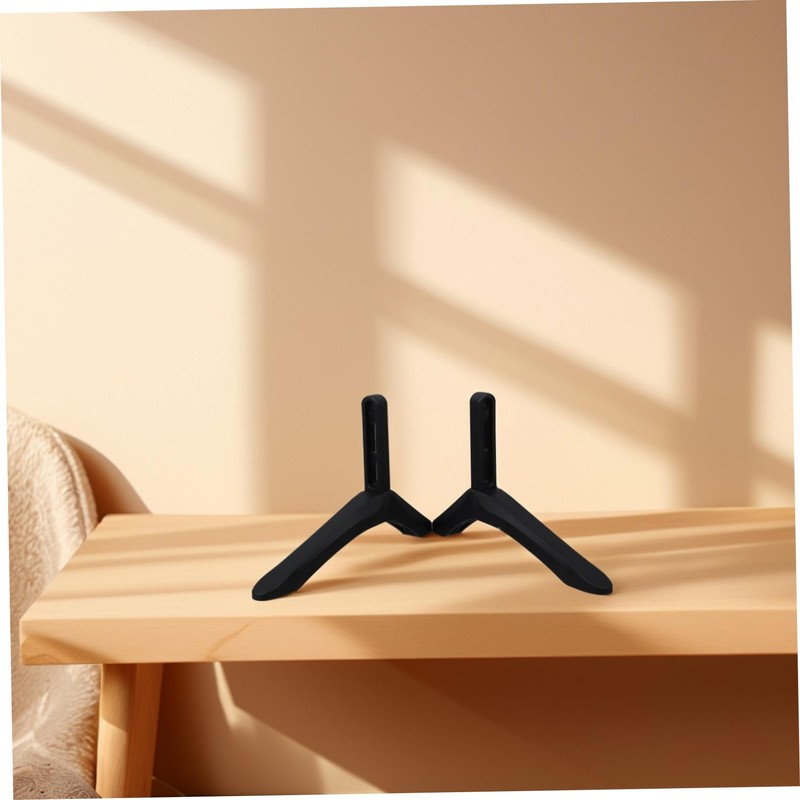 Ciieeo 1 Set Tv Stand Base Tabletop Holder for LCD